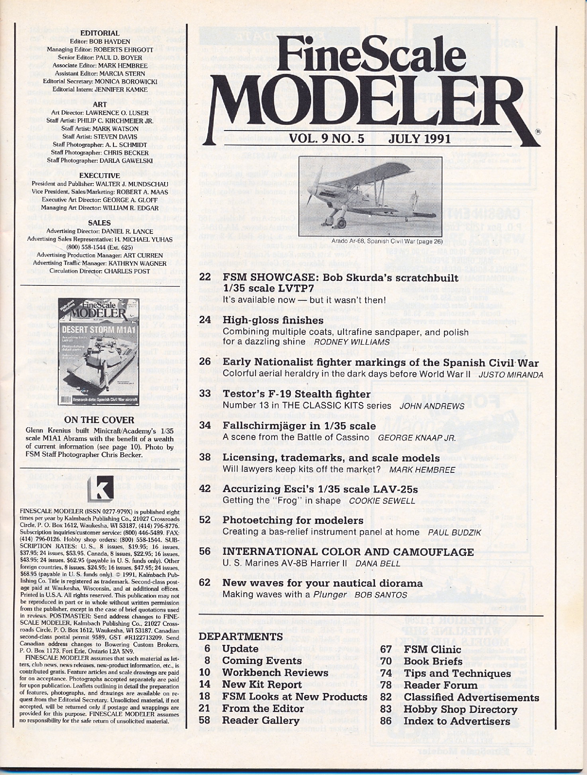 FineScale Modeler 1991-07 (Vol09-05)